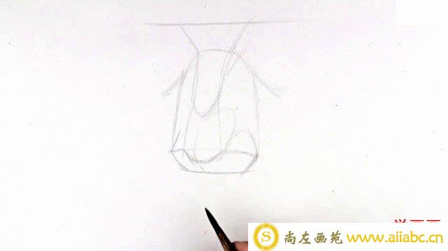 【视频】素描画人物的鼻子手绘视频教程 素描鼻子怎么画 鼻子的画法_