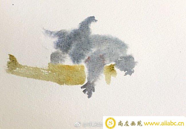可爱树袋熊水彩画手绘教程 树袋熊的画法 树袋熊水彩画怎么画_