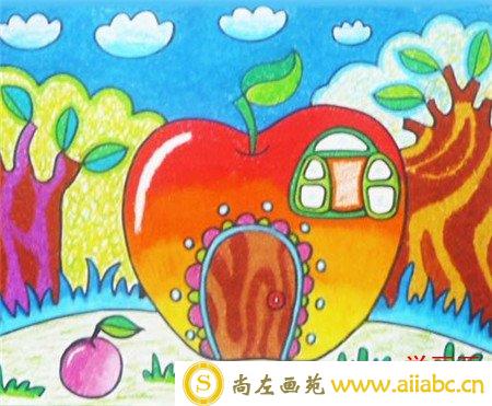 春节儿童画：春节的气息