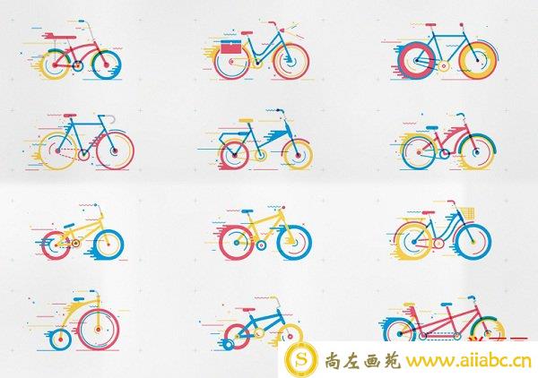 Daniel González自行车插画 - 图9