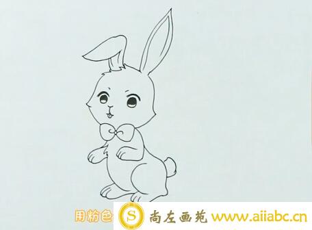 简笔画动物兔子怎么画？简笔画动物兔子步骤教程