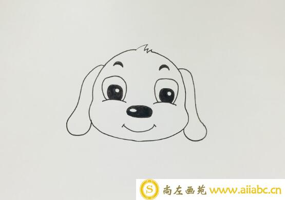 小狗怎么画简单漂亮？小狗画法教程