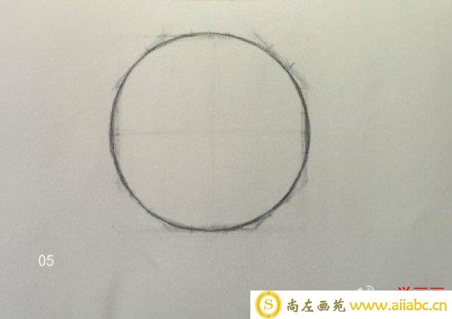 素描画基础怎么画好一个圆圈 素描圆圈圆球的画法 圆圈怎么画的圆_