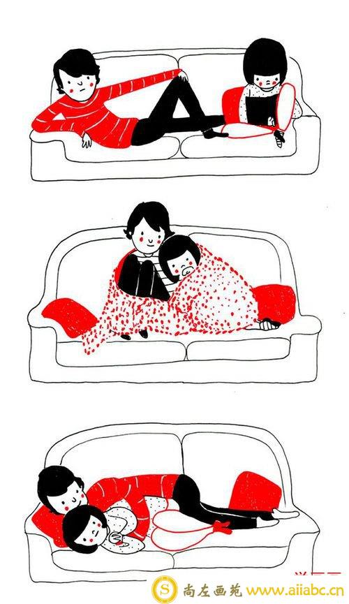 关于爱，英国画师Philippa Rice的治愈系插画 - 图9