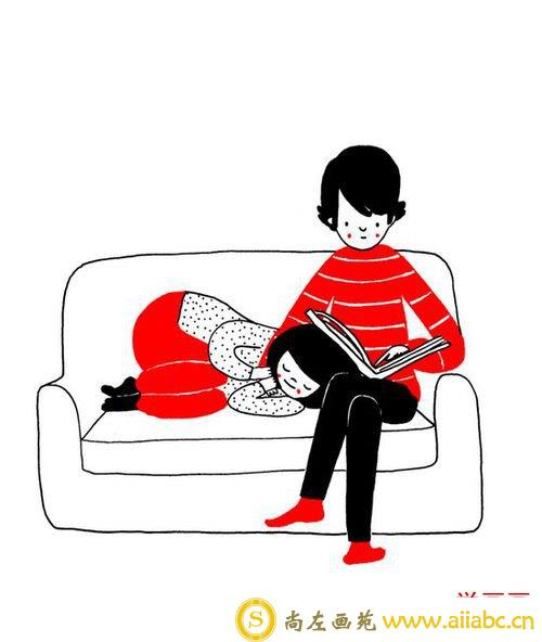 关于爱，英国画师Philippa Rice的治愈系插画 - 图2