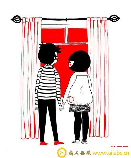 关于爱，英国画师Philippa Rice的治愈系插画 - 图6