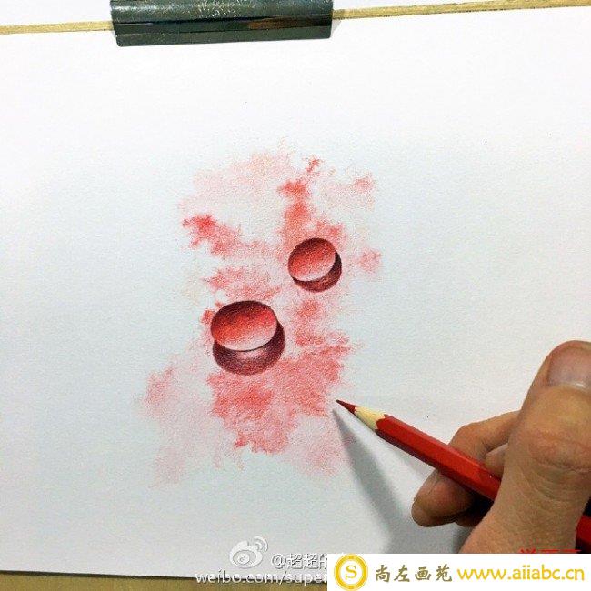 简单的水滴效果彩铅画教程图片 水滴手绘教程 水滴彩铅怎么画 水滴的画法_