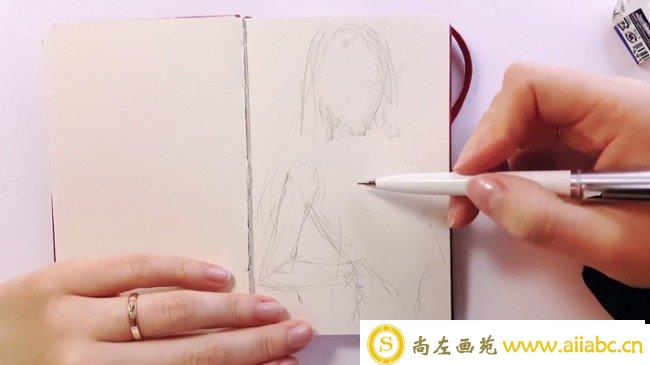【视频】性感可爱的海贼王女帝铅笔画动漫插画手绘视频教程_