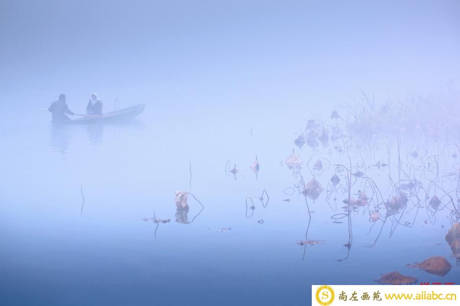云雾中国画般的普者黑图片