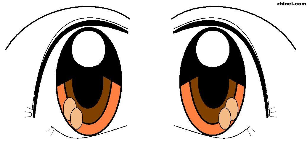 漫画眼睛图片：怎样画漫画人物的眼睛？（有图片教更好）