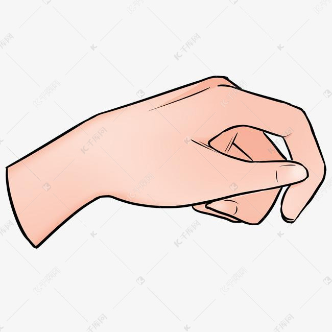 要动漫人物的手的图片，要求：手自然垂下并且是握拳或者半握拳，还有一个图片，手上拿着刀的图。