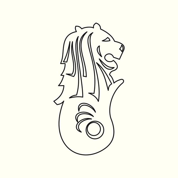 鱼尾狮简笔画：儿童画鱼,鱼身很大鱼尾鱼鳍很小,代表什么呢？